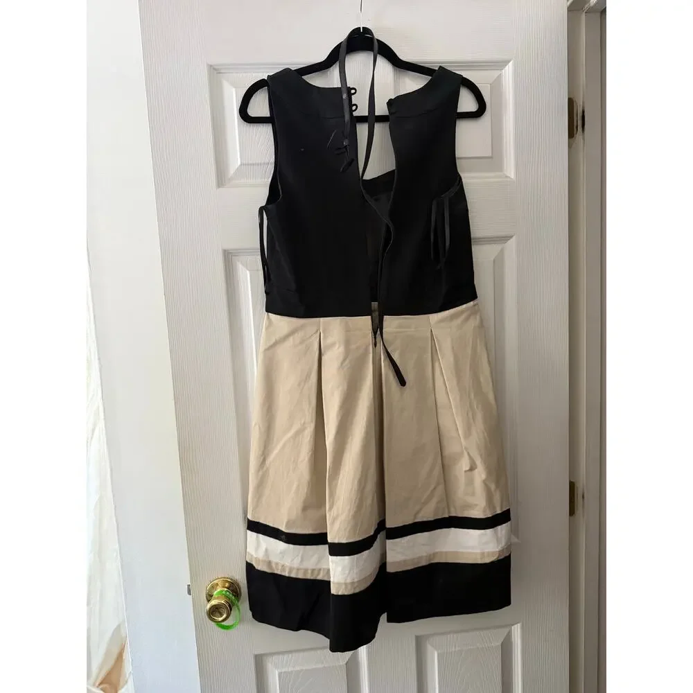 White House Black Market Dress With Pockets Size 10 - Picture 2 of 6